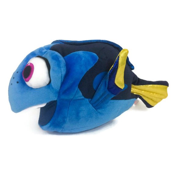 Ty Sparkle Disney Pixar Finding Nemo Dory 13" Plush Blue Fish Stuffed Animal Toy - Picture 2 of 12